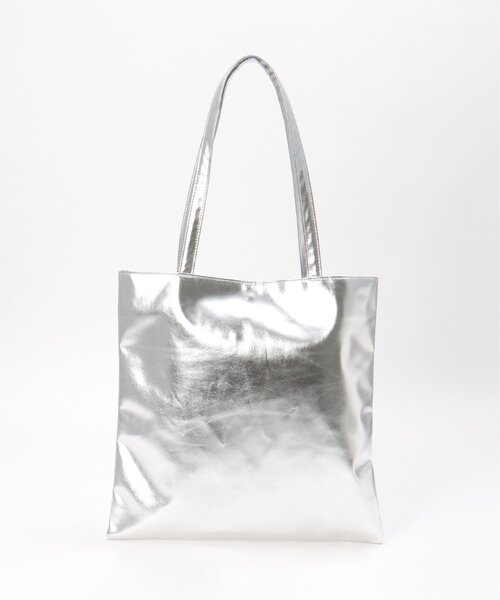 VENCEEXCHANGE（ヴァンスエクスチェンジ）の「メタリックA4フラットトートバッグ（トートバッグ・レディース・ブラック/シルバー/その他1/その他2・FREE）」の10枚目の写真