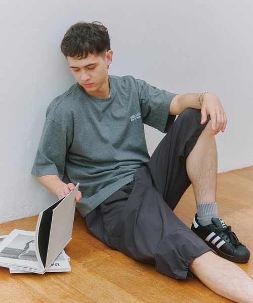 SETUP7(セットアップセブン)の「【SETUP7】One Point Embroidery Tee KKP/ ワンポイント刺繍Tシャツ(Tシャツ/カットソー・メンズ・ブルー/グレー/ブラック/ホワイト/ブラウン・M/L)」の16枚目の写真