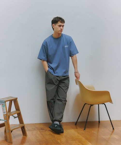 SETUP7(セットアップセブン)の「【SETUP7】One Point Embroidery Tee KKP/ ワンポイント刺繍Tシャツ(Tシャツ/カットソー・メンズ・ブルー/グレー/ブラック/ホワイト/ブラウン・M/L)」の10枚目の写真