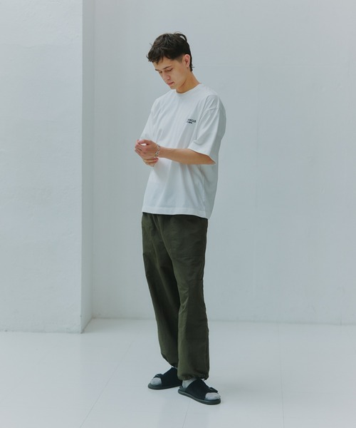 SETUP7(セットアップセブン)の「【SETUP7】One Point Embroidery Tee KKP/ ワンポイント刺繍Tシャツ(Tシャツ/カットソー・メンズ・ブルー/グレー/ブラック/ホワイト/ブラウン・M/L)」の14枚目の写真