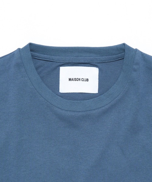 SETUP7(セットアップセブン)の「【SETUP7】One Point Embroidery Tee KKP/ ワンポイント刺繍Tシャツ(Tシャツ/カットソー・メンズ・ブルー/グレー/ブラック/ホワイト/ブラウン・M/L)」の19枚目の写真