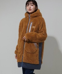 KRIFF MAYER Lady's Collection（クリフメイヤーレディースコレクション）の「【軽い・暖かい】シャギーボアロングフードJK（その他アウター）」