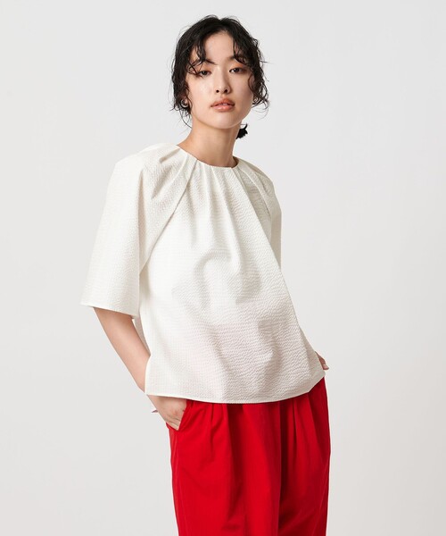 UNITED ARROWS ブラウス 新品タグ付き UNITED ARROWS LTD. OUTLET｜ピコピンタック ショート スリーブ