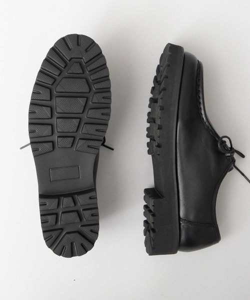 glabella(グラベラ)の「厚底 本革 カウレザー チロリアン シューズ モカシン ドレスシューズ(ドレスシューズ・メンズ・ブラック・L/M/S)」の16枚目の写真