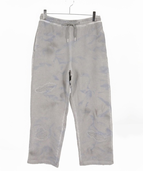CAMBIO(カンビオ)の「mp13858-Uneven Dyeing Sweat Wide Straight Pants スウェットパンツ(スウェットパンツ・メンズ・マルチ・S/M/L)」の13枚目の写真