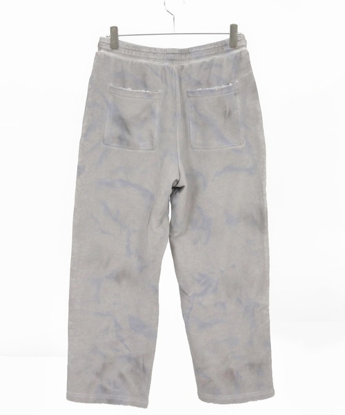 CAMBIO(カンビオ)の「mp13858-Uneven Dyeing Sweat Wide Straight Pants スウェットパンツ(スウェットパンツ・メンズ・マルチ・S/M/L)」の14枚目の写真
