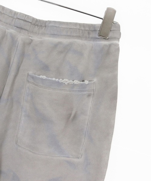 CAMBIO(カンビオ)の「mp13858-Uneven Dyeing Sweat Wide Straight Pants スウェットパンツ(スウェットパンツ・メンズ・マルチ・S/M/L)」の18枚目の写真