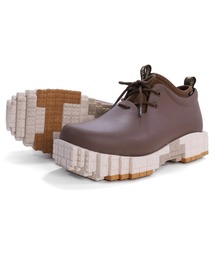 ccilu（チル）の「ccilu PANTOO コーヒー防水ブロックスニーカー（レインシューズ）」