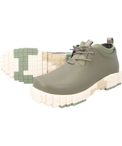 ccilu PANTOO コーヒー防水ブロックスニーカー（レインシューズ  