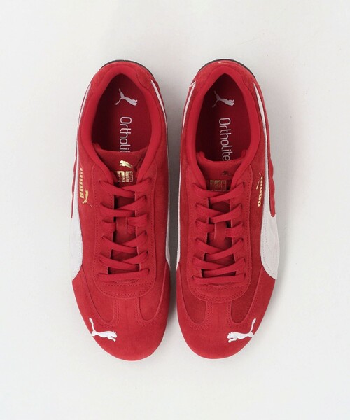 PUMA（プーマ）の「＜PUMA＞スピードキャット OG スニーカー（スニーカー・メンズ・ブラック/レッド・26cm/29cm/26.5cm/28.5cm/28cm/27.5cm/27cm）」の5枚目の写真