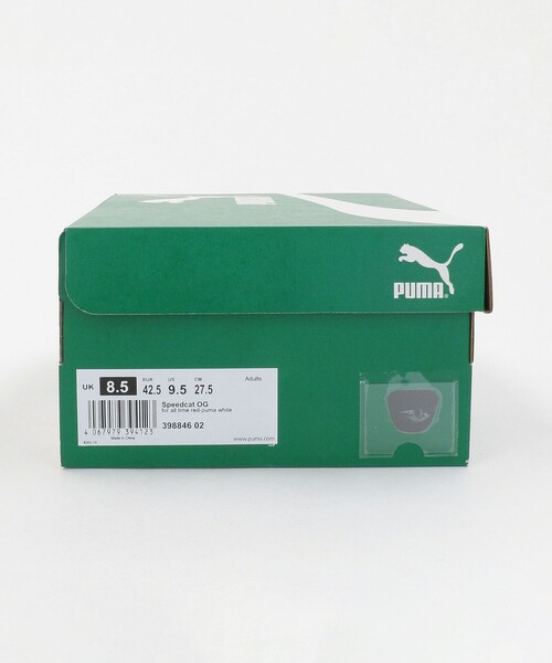 PUMA（プーマ）の「＜PUMA＞スピードキャット OG スニーカー（スニーカー・メンズ・ブラック/レッド・26cm/29cm/26.5cm/28.5cm/28cm/27.5cm/27cm）」の13枚目の写真