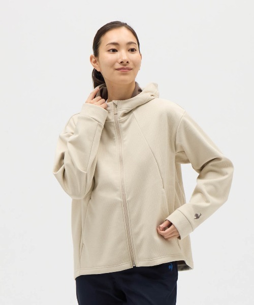 セール】防風ストレッチワッフルボンディングアウター（その他アウター