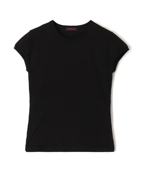 caban（キャバン）の「コットンポリエステル フレンチスリーブプルオーバー（ニット/セーター・レディース・ネイビー/レッド/ブラック/ライトブルー/ホワイト・FREE）」の3枚目の写真