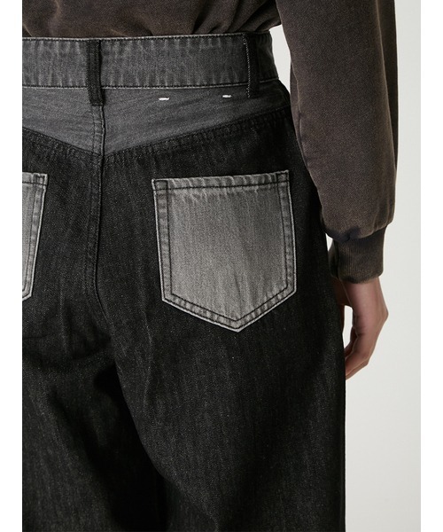 ボックスタックワイドデニムパンツ（デニムパンツ）｜FRAY I.D（フレイ