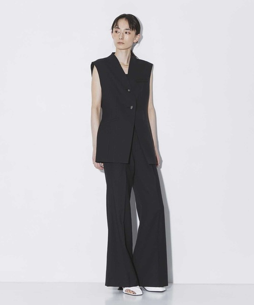 AKIRANAKA(アキラナカ)の「【AKIRANAKA/アキラナカ】EX.V Neck Gilet/別注Vネックジレベスト(ベスト・レディース・ブラック・FREE)」の14枚目の写真