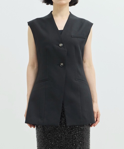 AKIRANAKA/アキラナカ】EX.V Neck Gilet/別注Vネックジレベスト