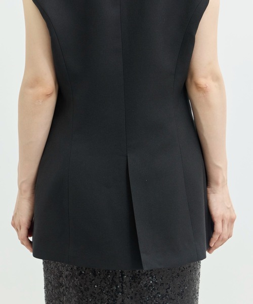 アキラナカ AKIRANAKA/アキラナカ】EX.V Neck Gilet/別注Vネックジレベスト