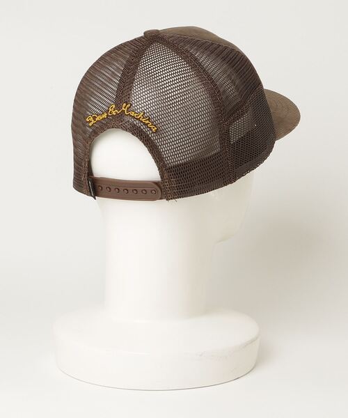 DEUS EX MACHINA（デウスエクスマキナ）の「【DEUS】Gumshoe Cord Trucker（キャップ・メンズ・ブラック/クリーム/ブラウン・ONE SIZE）」の4枚目の写真