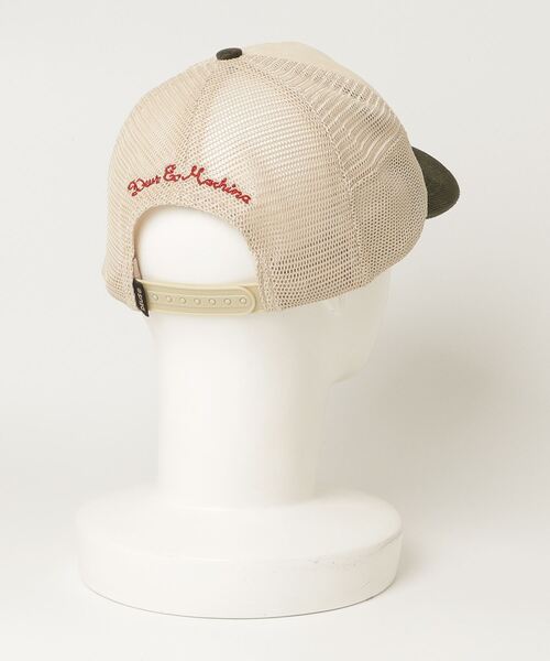 DEUS EX MACHINA（デウスエクスマキナ）の「【DEUS】Gumshoe Cord Trucker（キャップ・メンズ・ブラック/クリーム/ブラウン・ONE SIZE）」の6枚目の写真