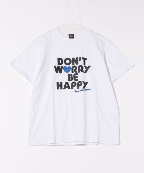BENCH'S SELECT(ベンチセレクト)の「BENCH AT THE GREENE PRINT TEE LADIES(Tシャツ/カットソー・レディース・ホワイト/ブラック・FREE)」の6枚目の写真