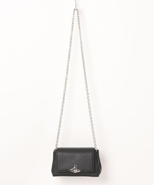 Vivienne Westwood(ヴィヴィアンウエストウッド)の「HAZEL SMALL HANDBAG(ハンドバッグ・メンズ・ブラック・FREE)」の1枚目の写真