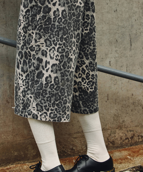 NULL（ヌル）の「NULL TOKYO / ヌル トウキョウ 別注 バギー スリー クォーター レオパード（その他パンツ・メンズ・ブラック/ブラウン・MEDIUM/LARGE）」の8枚目の写真