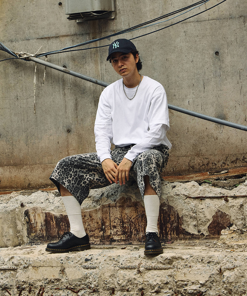 NULL（ヌル）の「NULL TOKYO / ヌル トウキョウ 別注 バギー スリー クォーター レオパード（その他パンツ・メンズ・ブラック/ブラウン・MEDIUM/LARGE）」の10枚目の写真