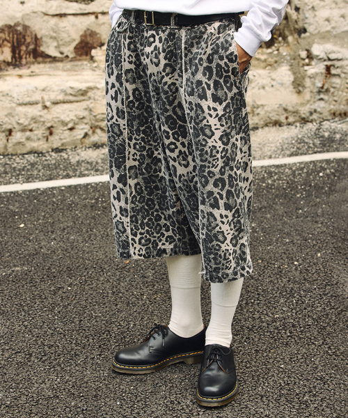 NULL（ヌル）の「NULL TOKYO / ヌル トウキョウ 別注 バギー スリー クォーター レオパード（その他パンツ・メンズ・ブラック/ブラウン・MEDIUM/LARGE）」の11枚目の写真