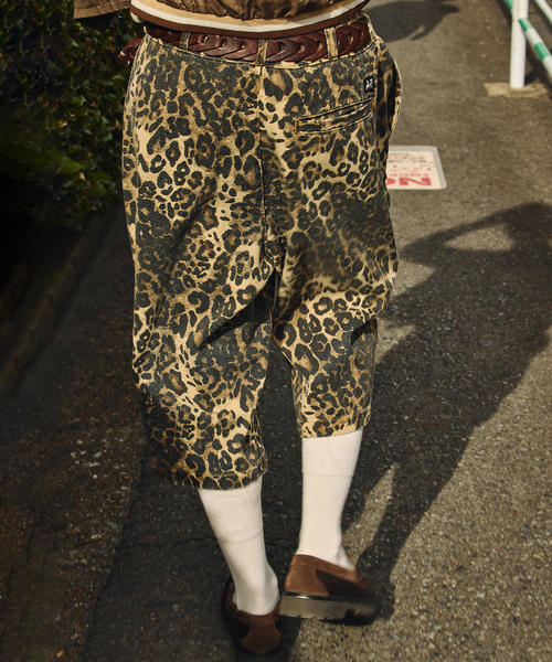 NULL（ヌル）の「NULL TOKYO / ヌル トウキョウ 別注 バギー スリー クォーター レオパード（その他パンツ・メンズ・ブラック/ブラウン・MEDIUM/LARGE）」の18枚目の写真