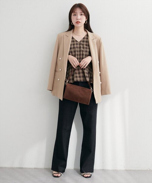 natural couture（ナチュラルクチュール）の「【WEB限定】２WAYカシュクールビスチェ（シャツ/ブラウス・レディース・その他4/その他3/その他2/その他1・FREE）」の13枚目の写真