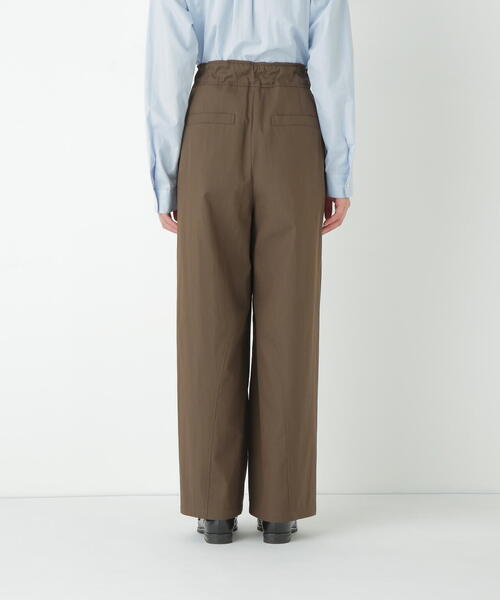 human woman(ヒューマンウーマン)の「◆コットンナイロンツイルパンツ(その他パンツ・レディース・ベージュ/ブラウン・SMALL/MEDIUM)」の5枚目の写真