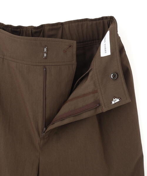 human woman(ヒューマンウーマン)の「◆コットンナイロンツイルパンツ(その他パンツ・レディース・ベージュ/ブラウン・SMALL/MEDIUM)」の9枚目の写真