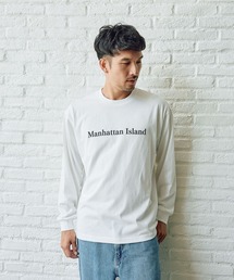 FOUND GOOD（ファウンドグッド）の「プリントロングTシャツ（Tシャツ/カットソー）」