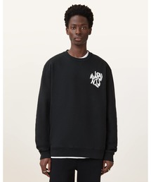 ALLSAINTS（オールセインツ）の「ORLANDO OVERSIZED CREW NECK SWEATSHIRT | ORLANDO オーバーサイズ クルー ネック スウェットシャツ（スウェット・メンズ）」