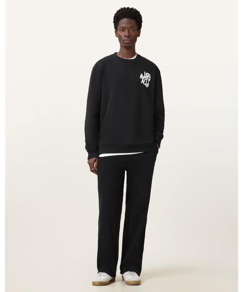 ALLSAINTS(オールセインツ)の「ORLANDO OVERSIZED CREW NECK SWEATSHIRT | ORLANDO オーバーサイズ クルー ネック スウェットシャツ(スウェット・メンズ・ブラック・S/M/XS/L)」の5枚目の写真