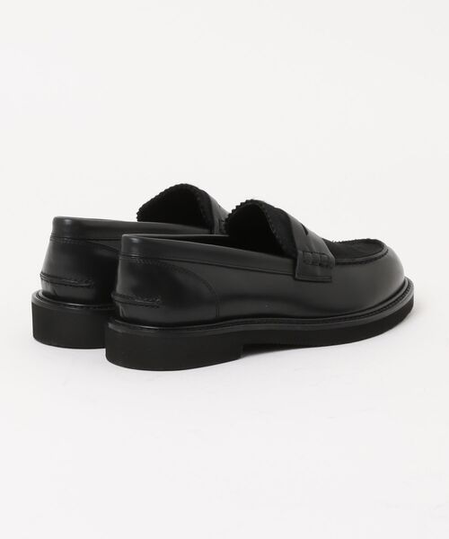 PASCUCCI(パスクッチ)の「【PASCUCCI】レザーベーシックローファー(D51618)(ローファー・レディース・ブラック・35)」の3枚目の写真