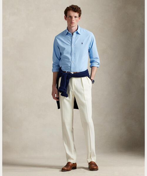 POLO RALPH LAUREN(ポロ ラルフ ローレン)の「クラシック フィット ガーメントダイド オックスフォード シャツ(シャツ/ブラウス・メンズ・ブルー・S/M/L/XL/XS/XXL)」の9枚目の写真