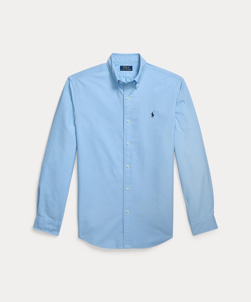 POLO RALPH LAUREN(ポロ ラルフ ローレン)の「クラシック フィット ガーメントダイド オックスフォード シャツ(シャツ/ブラウス・メンズ・ブルー・S/M/L/XL/XS/XXL)」の2枚目の写真