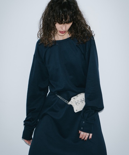 HANNE(アン)の「スタッズチェーンポーチ(ポーチ・レディース・アイボリー/ブラック・FREE)」の18枚目の写真