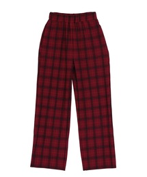 PUNYUS | セルフカットチェックプリーツパンツ(その他パンツ)