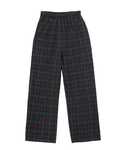 PUNYUS（プニュズ）の「セルフカットチェックプリーツパンツ（その他パンツ・レディース・ブラウン/グリーン/レッド・1/2/3/4）」の11枚目の写真