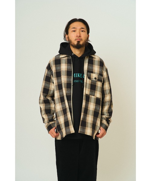 チェックビックジャケット チェック柄ビッグジャケット メンズ チェック柄ジャケット ジャケット