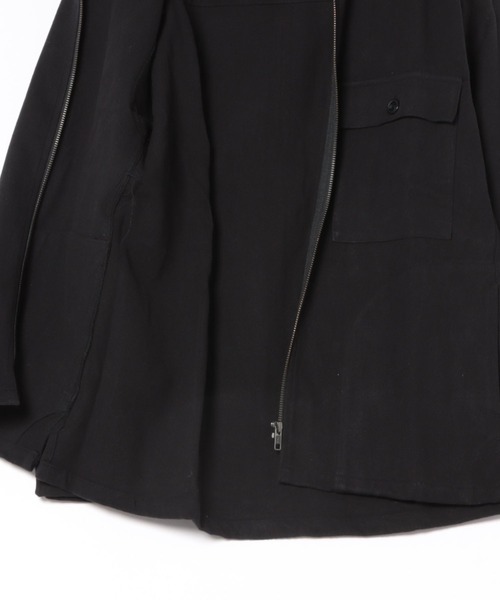 BIG MIKE(ビッグマイク)の「BIG MIKE ビックマイク / 無地 チェック柄 ジップ ヘビーフランネルシャツジャケット /// 102535700 102535800(ブルゾン・メンズ・ホワイト×ブラック/ブラック/チャコール/ブラウン系その他・MEDIUM/LARGE/X-LARGE/XX-LARGE)」の21枚目の写真