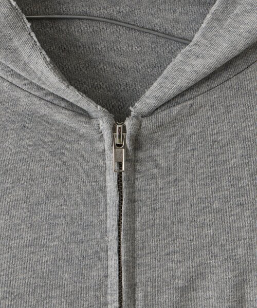 WHIMSIC（ウィムジック）の「【WHIMSIC/2サイズ展開】カットソージップパーカー（パーカー・メンズ・グレー/ブラウン・2/1）」の20枚目の写真