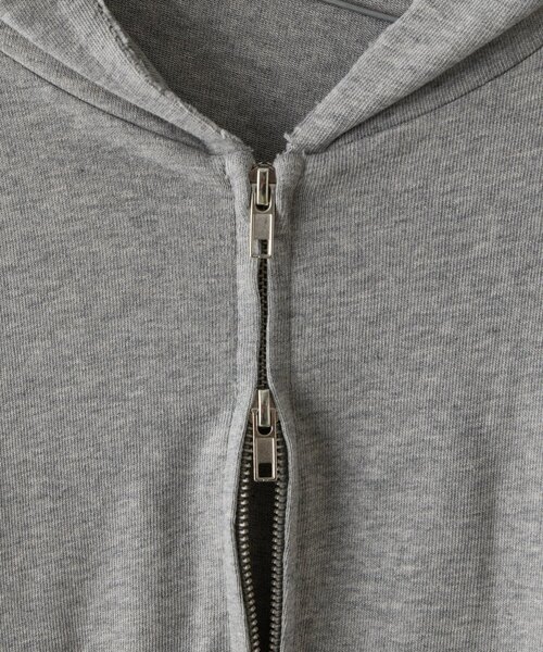 WHIMSIC（ウィムジック）の「【WHIMSIC/2サイズ展開】カットソージップパーカー（パーカー・メンズ・グレー/ブラウン・2/1）」の21枚目の写真