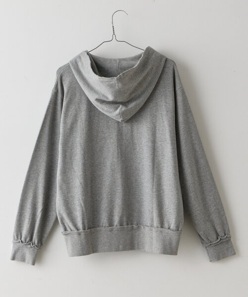 WHIMSIC（ウィムジック）の「【WHIMSIC/2サイズ展開】カットソージップパーカー（パーカー・メンズ・グレー/ブラウン・2/1）」の22枚目の写真