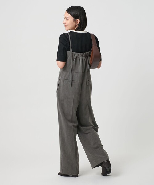 BEAUTY&YOUTH UNITED ARROWS(ビューティーアンドユースユナイテッドアローズ)の「【WEB限定】ドレープツイルオールインワン ウォッシャブル(つなぎ/オールインワン・レディース・ブラック/ネイビー/グレー系・S/M)」の18枚目の写真