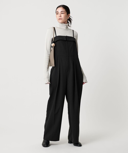 BEAUTY&YOUTH UNITED ARROWS(ビューティーアンドユースユナイテッドアローズ)の「【WEB限定】ドレープツイルオールインワン ウォッシャブル(つなぎ/オールインワン・レディース・ブラック/ネイビー/グレー系・S/M)」の19枚目の写真