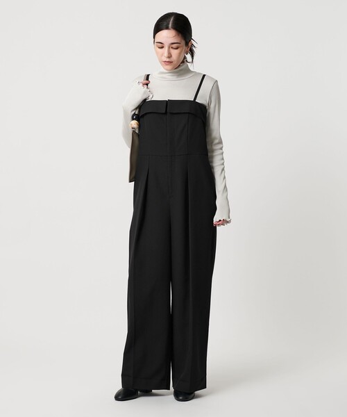 セール】【WEB限定】ドレープツイルオールインワン