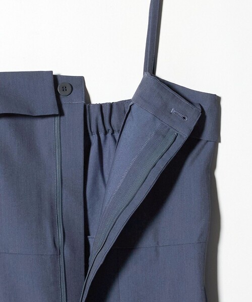 BEAUTY&YOUTH UNITED ARROWS(ビューティーアンドユースユナイテッドアローズ)の「【WEB限定】ドレープツイルオールインワン ウォッシャブル(つなぎ/オールインワン・レディース・ブラック/ネイビー/グレー系・S/M)」の7枚目の写真